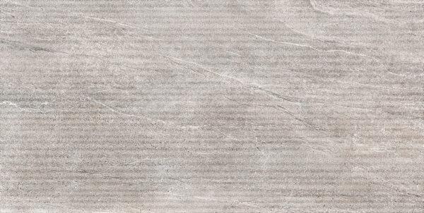 Novabell Aspen Rock Grey Struttura Grooves Nat. Rtt. 100x100 cm