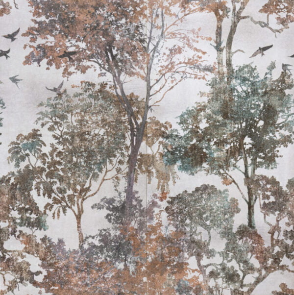 Płytka dekoracyjna Serenissima Showall W14 Forest NAT. RTT 120x120 cm