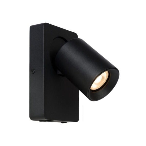 Lucide lampa ścienna z ładowarką USB Nigel 09929-06-30