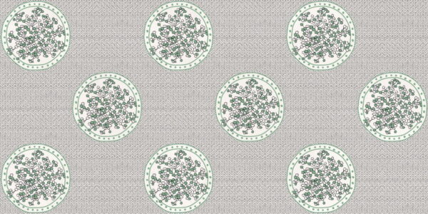 Tapeta Ceramiczna ABK Wide & Style Non Ti Scordar Di Me Salvia Rtt. 60x120 cm