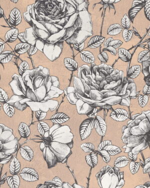 Tapeta ceramiczna ścienna ABK Wide&Style Mini Roses Rtt. 60x120 cm