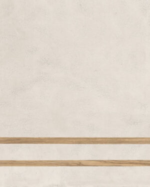 Płytka dekoracyjna Fioranese Sfrido 2Lines Cemento1 Bianco Nat. Rtt. 60x60 cm .