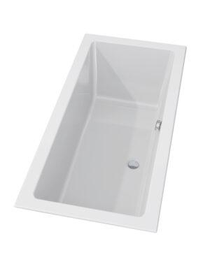 Riho Lugo wanna prostokątna 180x80 cm biała