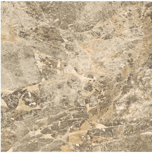 Supergres Purity of Marble Brecce Paradiso Rtt. Lux. 120x120 cm