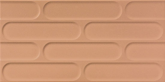 Płytka ścienna 3D Ceramica Fioranese Fio. Biscuit Cotto Nat. Rtt. 30,2x60,4 cm