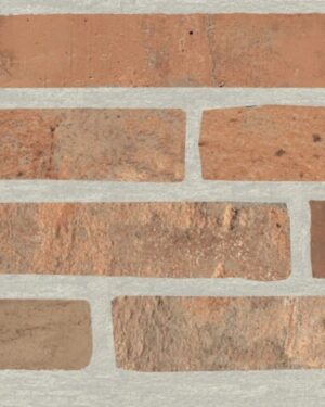 Płytka ścienna Novabell Brickup New York Red Classic 16x40 cm
