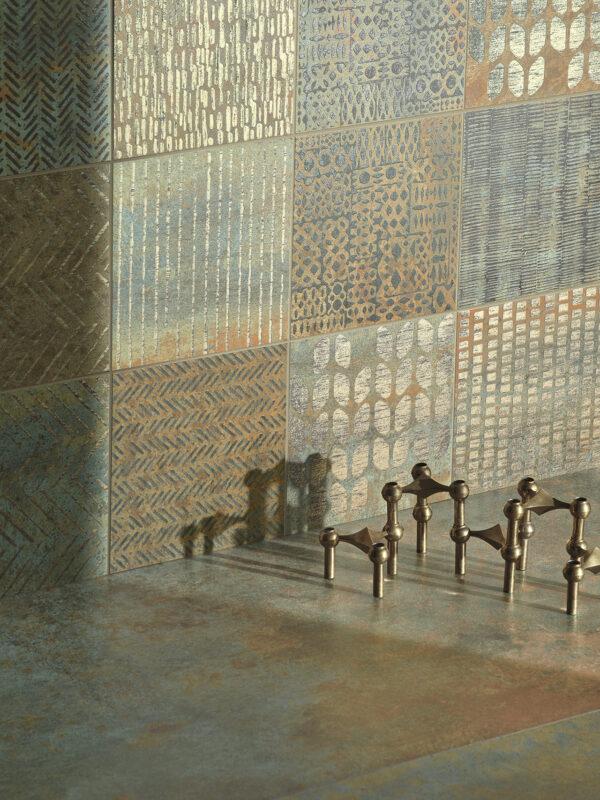Serenissima Costruire Metallo Verde Rtt 60x120 cm 1086622 - obrazek 4