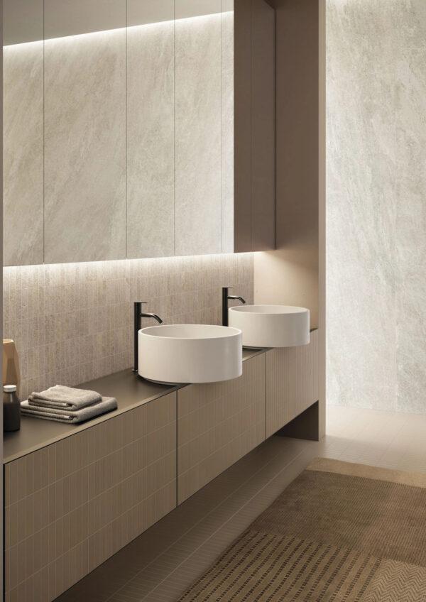 Italgraniti Origins White RealUp Rtt. 60x60 cm OG0168 - obrazek 3